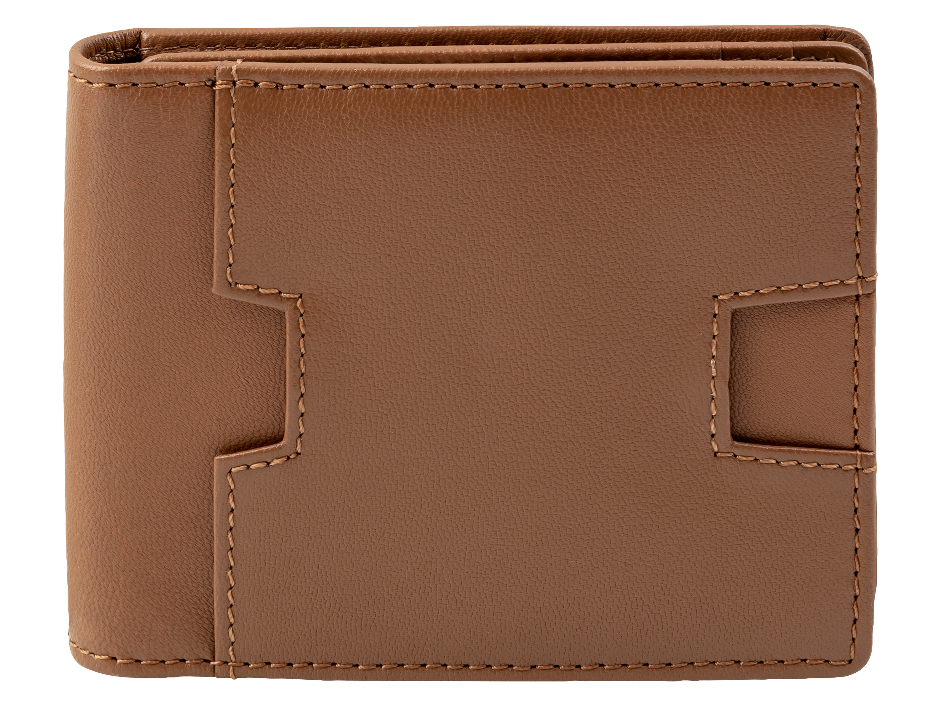 LIVERGY® Herren Geldbörse Leder (Braun)''