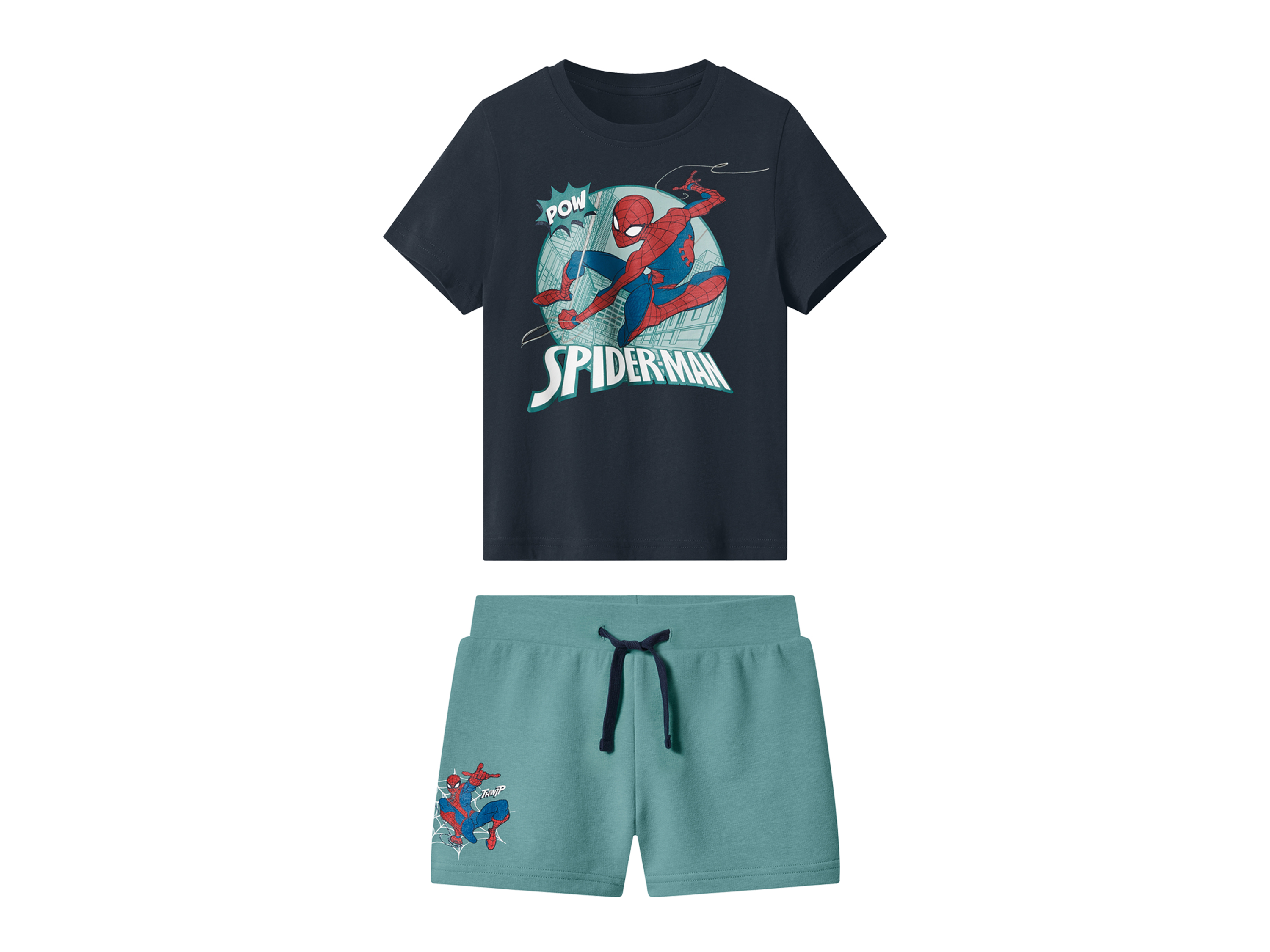 Kleinkinder Set »Bluey / Frozen / Spiderman«, 2-teilig (Navy, 110/116)
