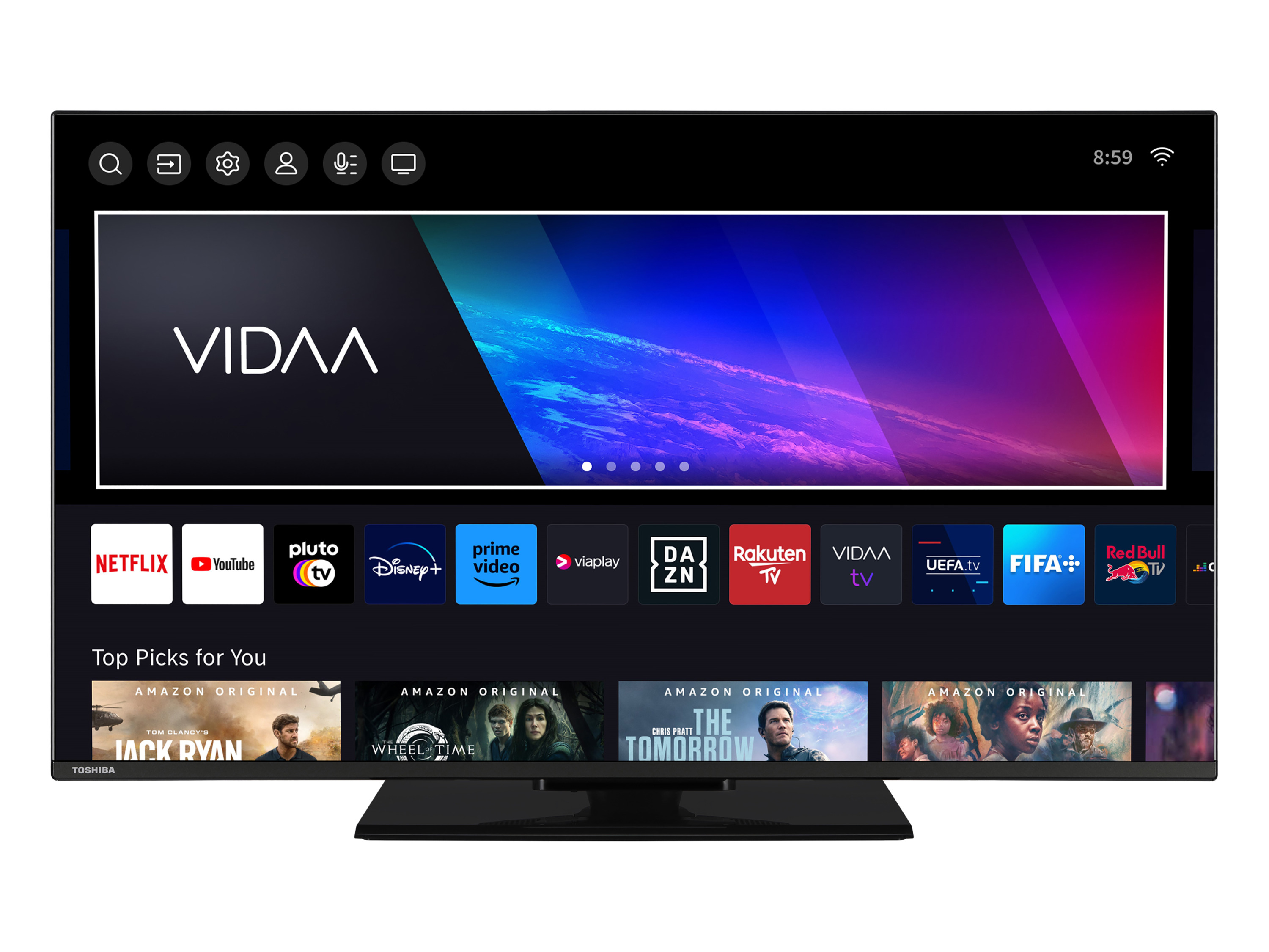 TOSHIBA Fernseher »40QV3F63DDZ«, Smart TV 40 Zoll (100 cm)''