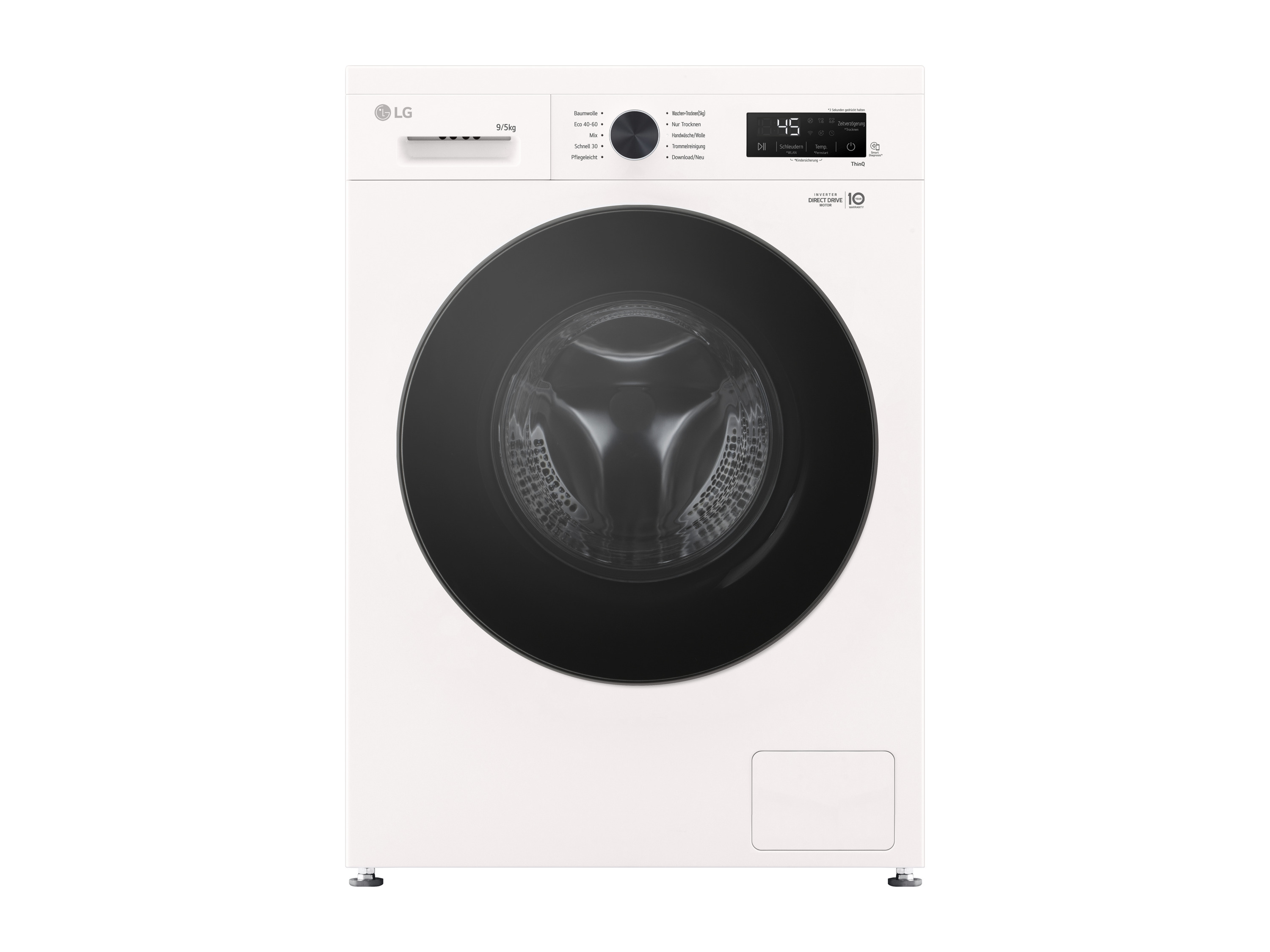 LG Waschtrockner »W4WB3095Y«, Waschen und Trocknen mit 9 kg Kapazität