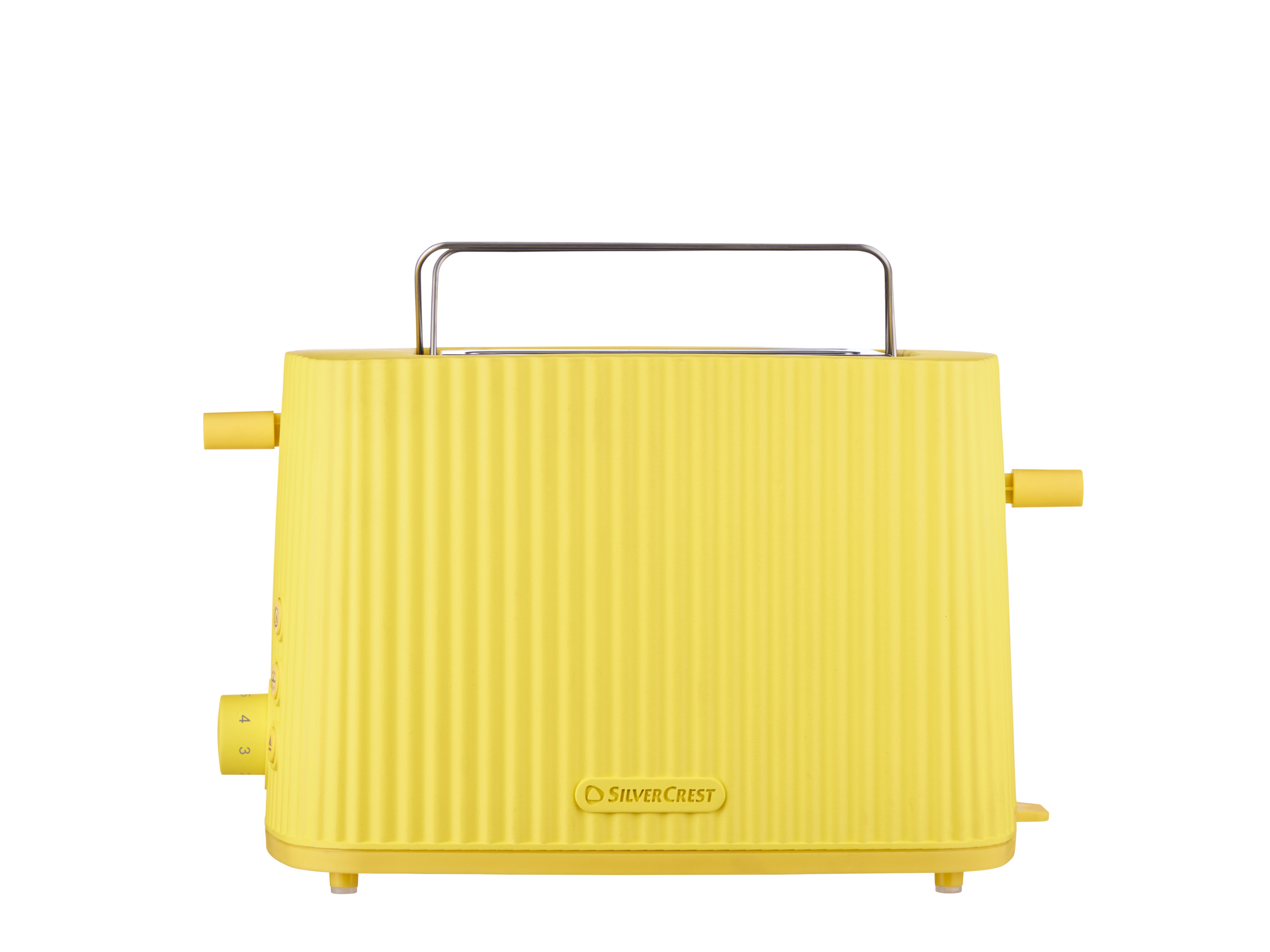 SILVERCREST® Toaster Kunststoff Doppelschlitz Struktur STKS 800 B1 / SOTKS 800 B1 (Gelb)