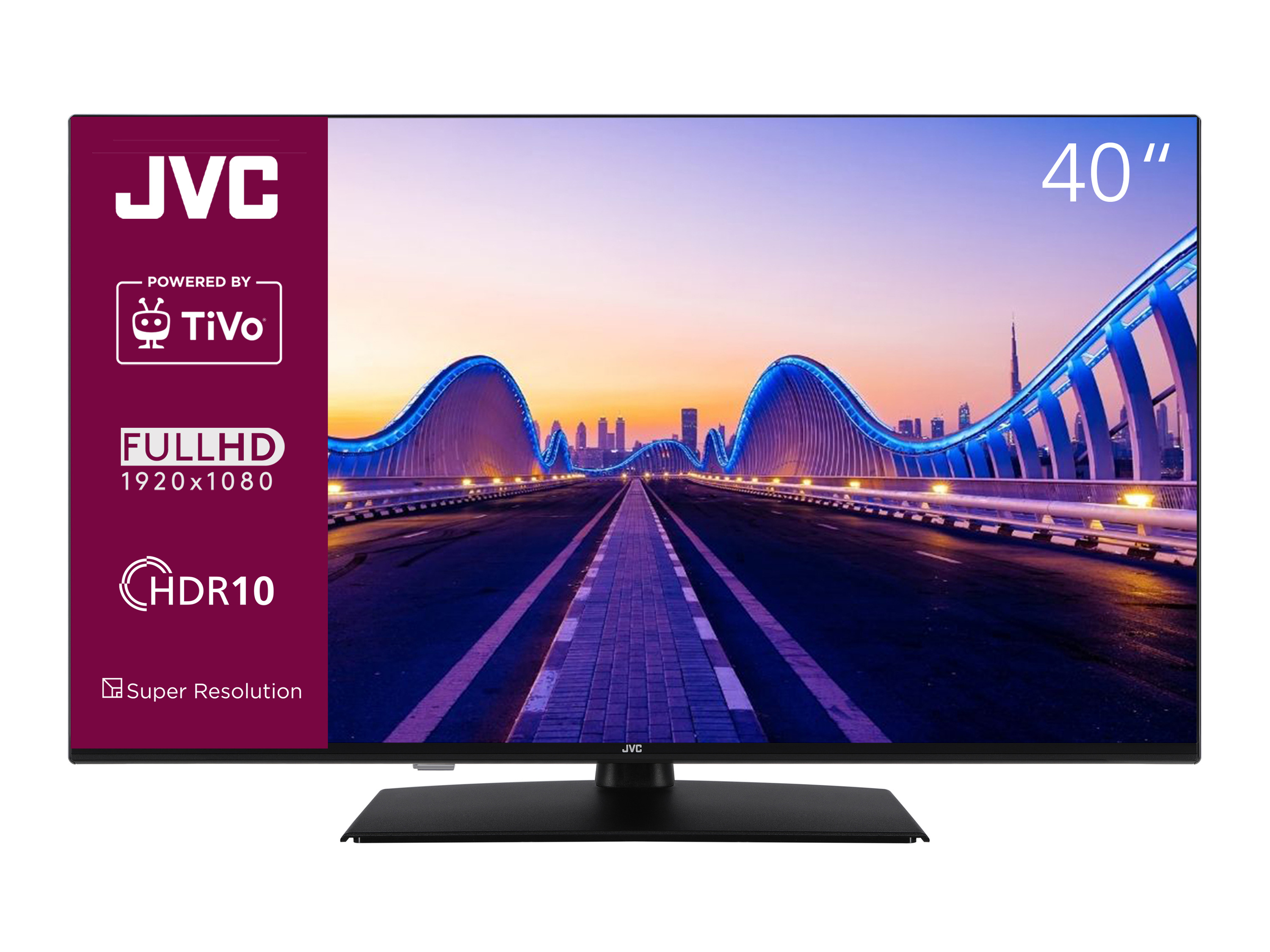 JVC Fernseher LT-VF5355 TiVo Smart TV Full HD Mittelfuß (40 Zoll)