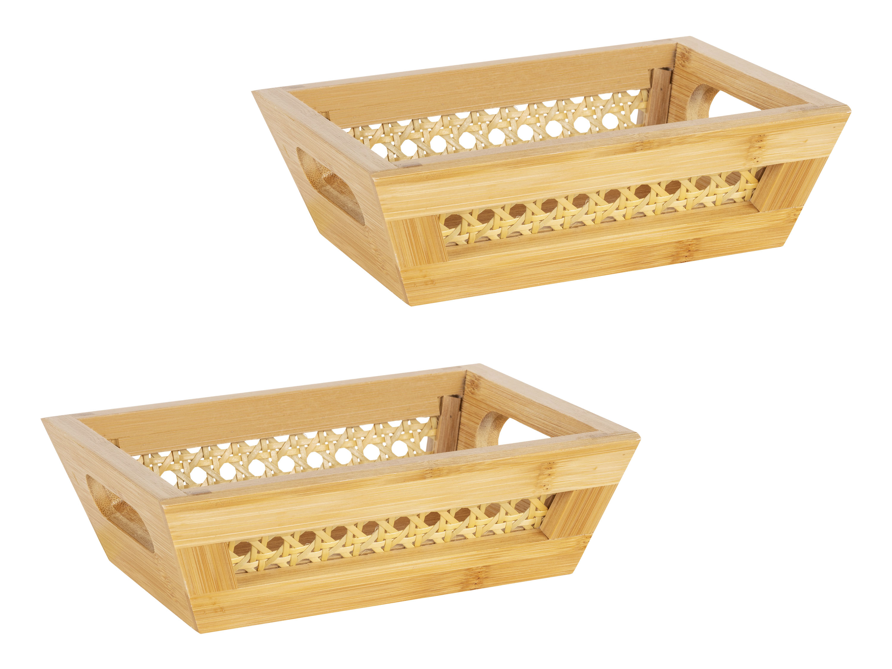 Wenko Aufbewahrungskörbe (2er Set Körbe S, natur)