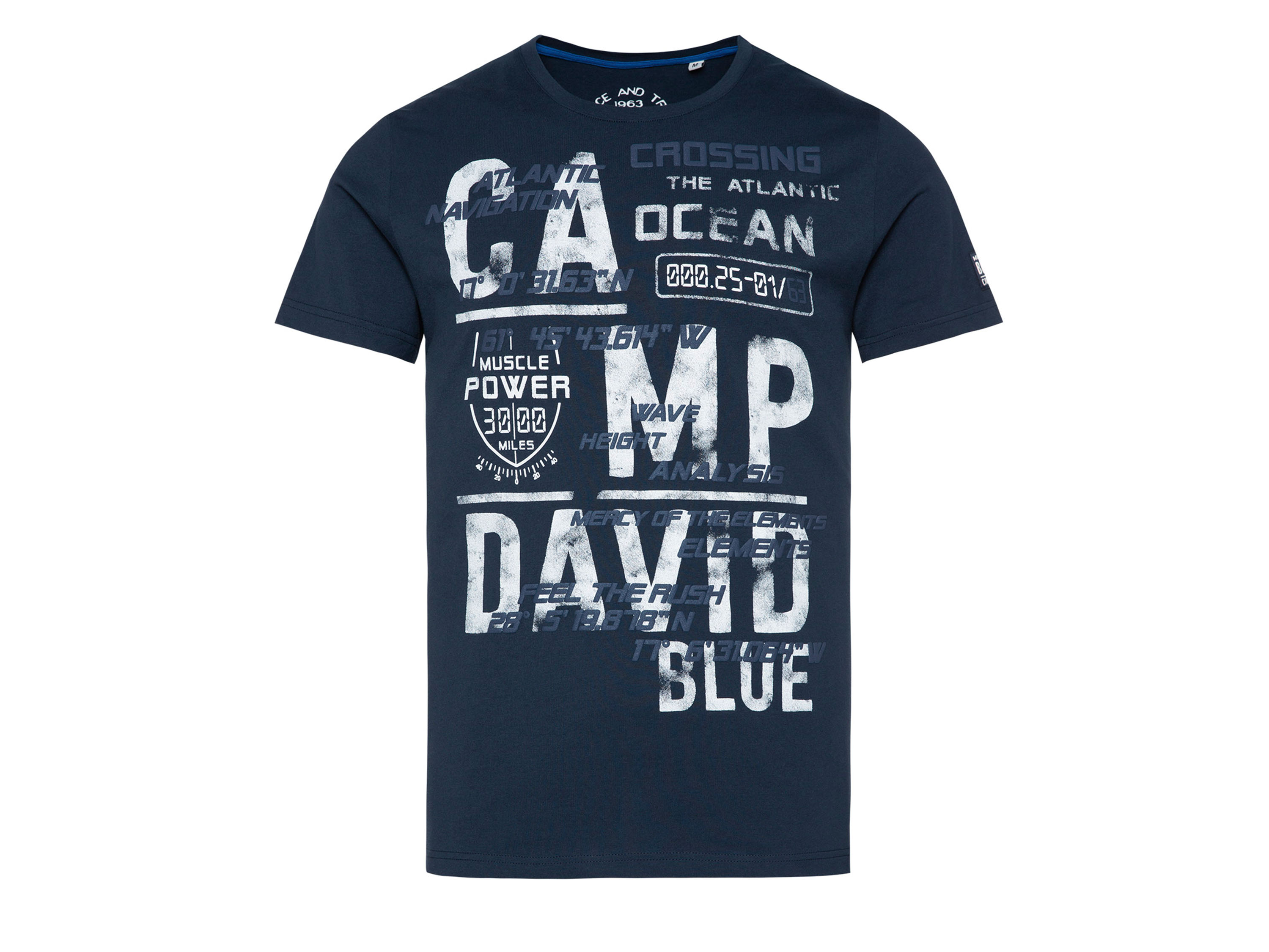 Camp David Herren T-Shirt (navy, M)