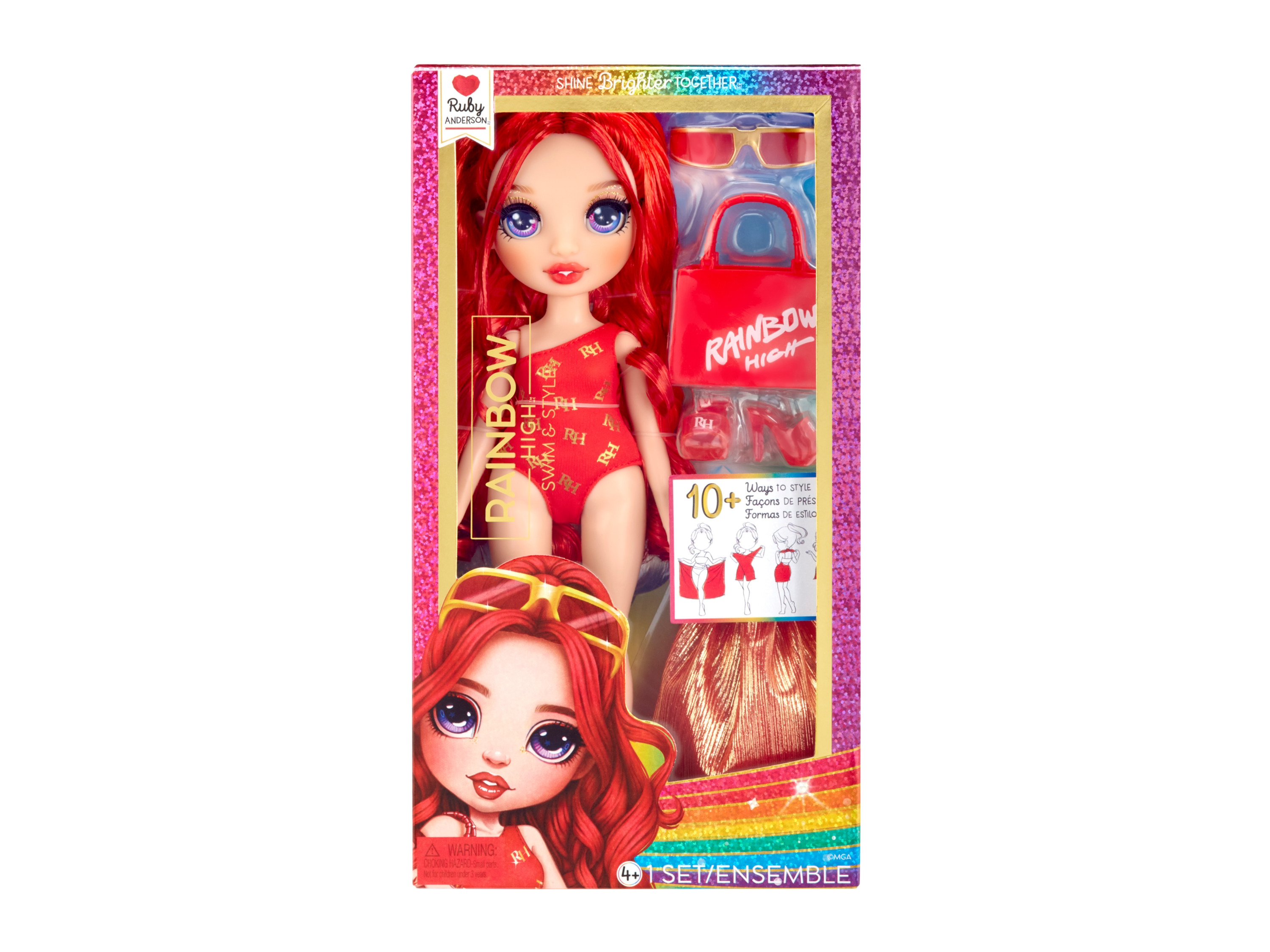RAINBOW HIGH Swim and Style (Red)