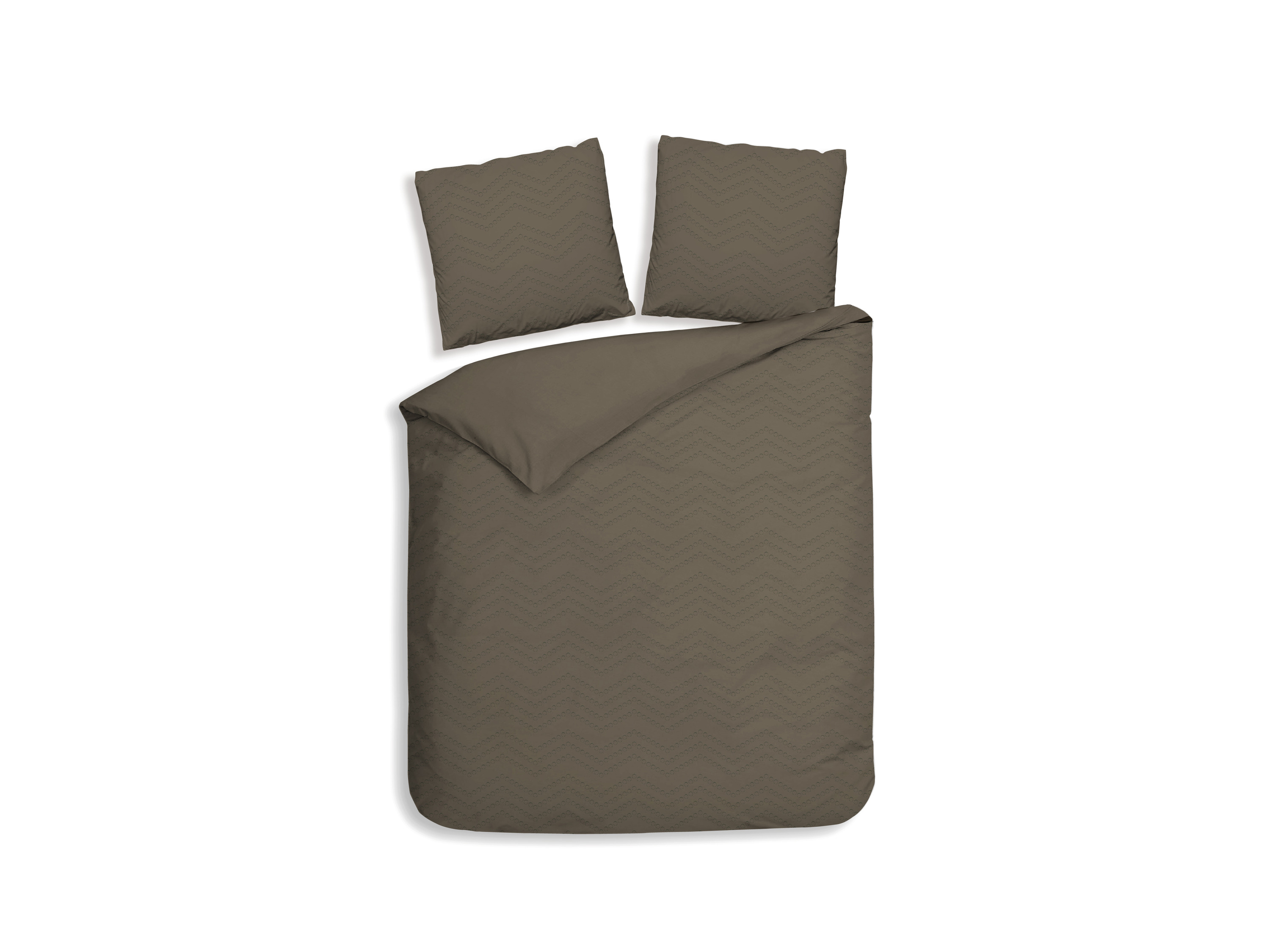 FACE-2-FACE Bettwäsche Boho Style_OS (Taupe, 200 x 220 cm + 2x 80 x 80 cm)''