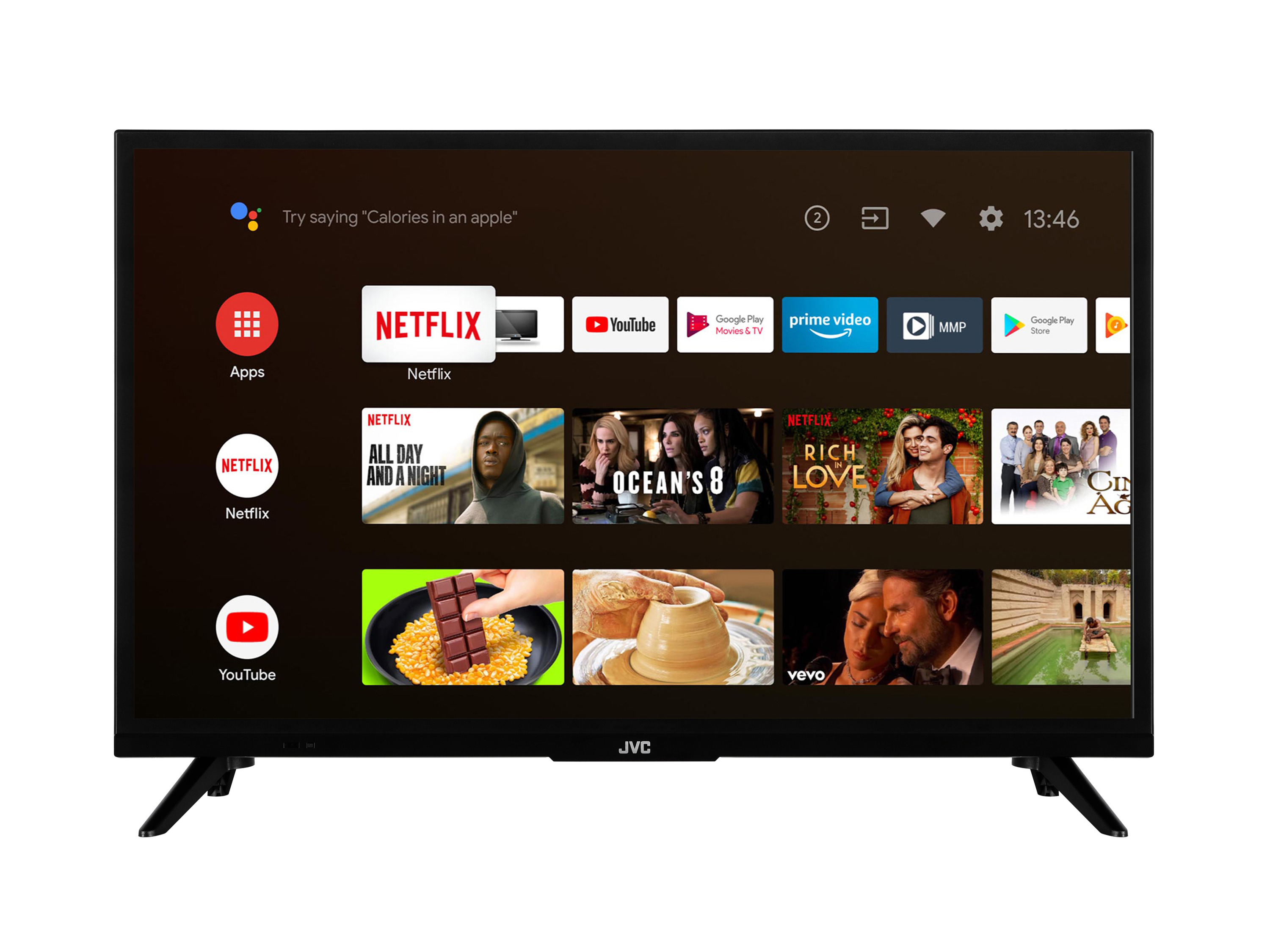 JVC Fernseher LT-VAH3255 Android Smart TV HD-Ready (24 Zoll)