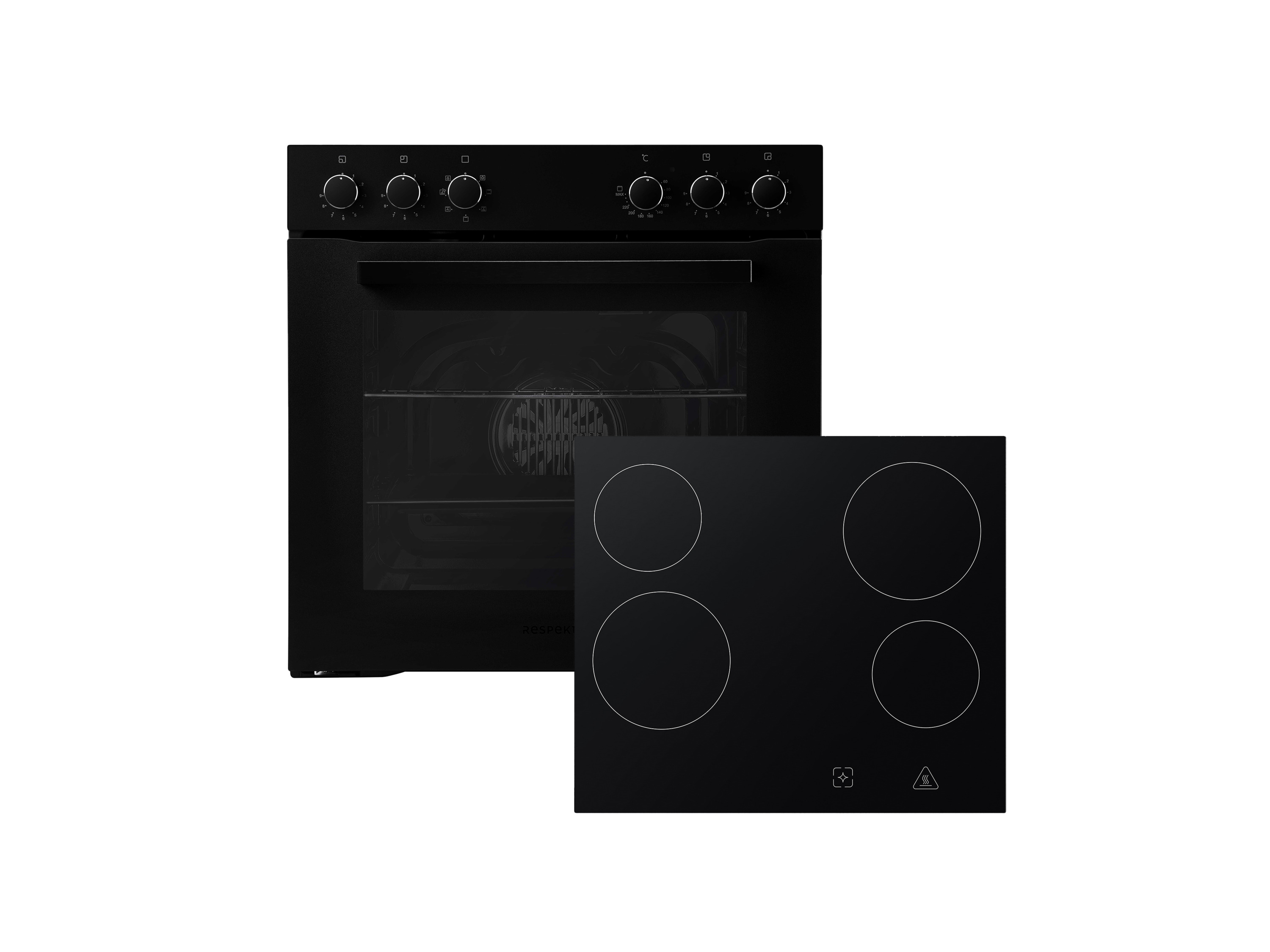 Respekta Einbauherd-Set