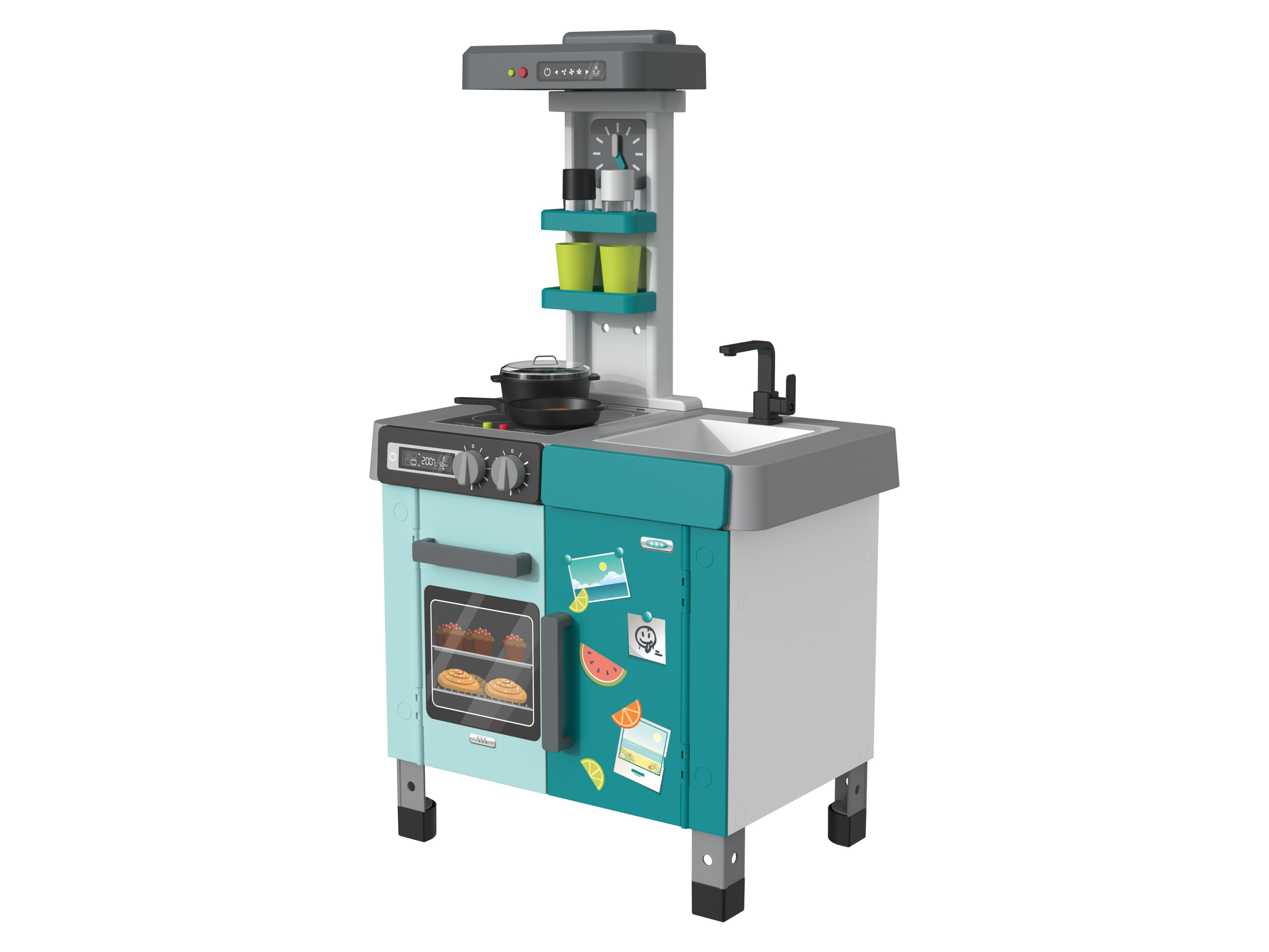 lupilu® Spielküche / Werkbank, 35-teilig / 77-teilig (Spielküche)