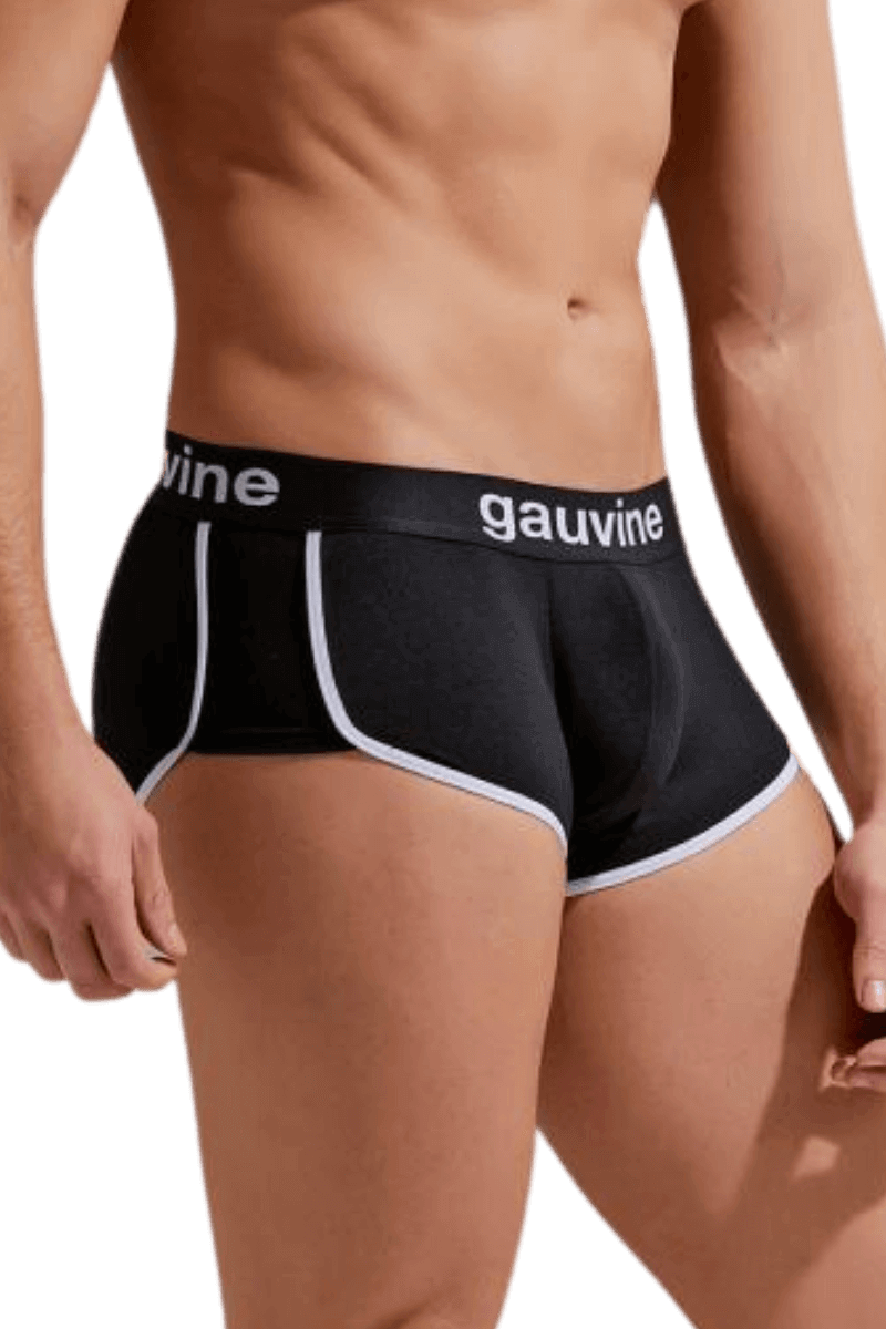 Boxershorts schwarz mit Schrift