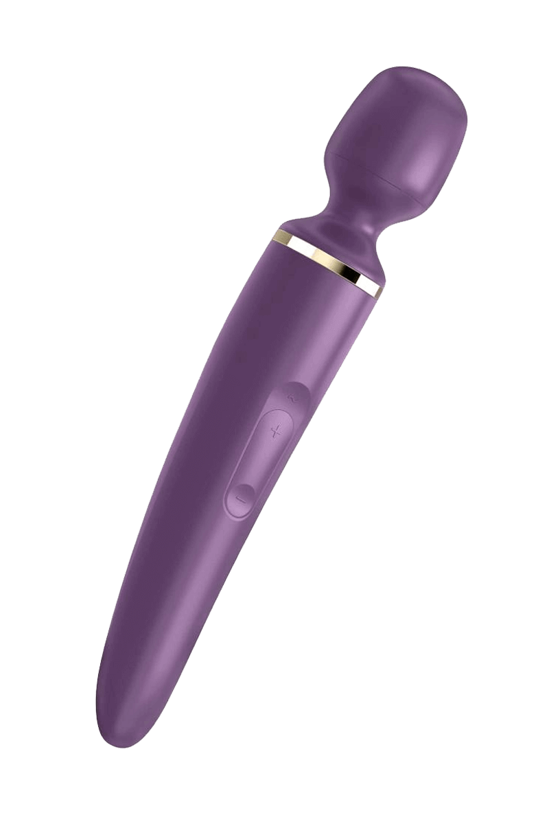 Satisfyer Wand-er Woman - Massagestab ohne Kabel - Lila Gold