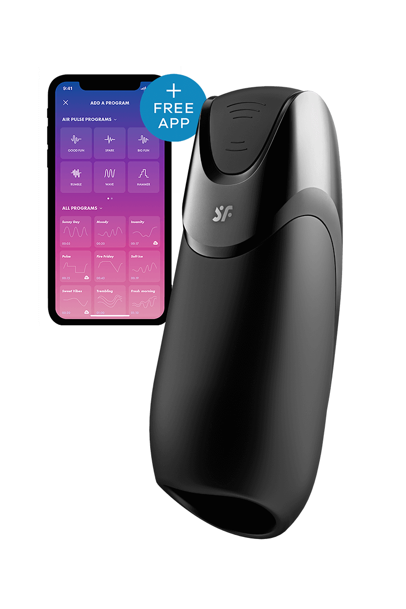 Satisfyer Men Vibration schwarz - Appsteuerung