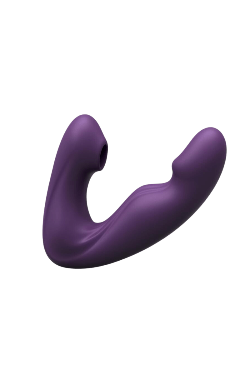 Vibrator mit Klitorissauger und Heizfunktion - Ø 3,6cm | 17,4cm