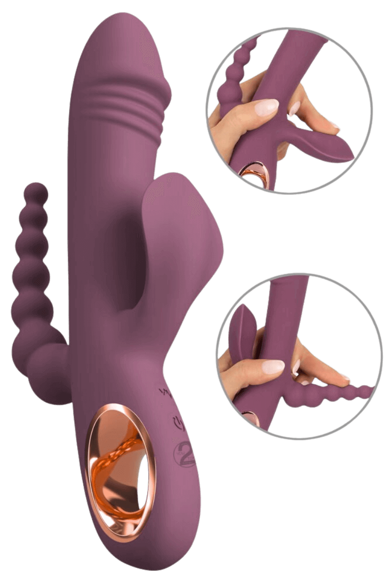Ultimate Fun Triple-Vibrator - 21,4 cm | 3,6 cm