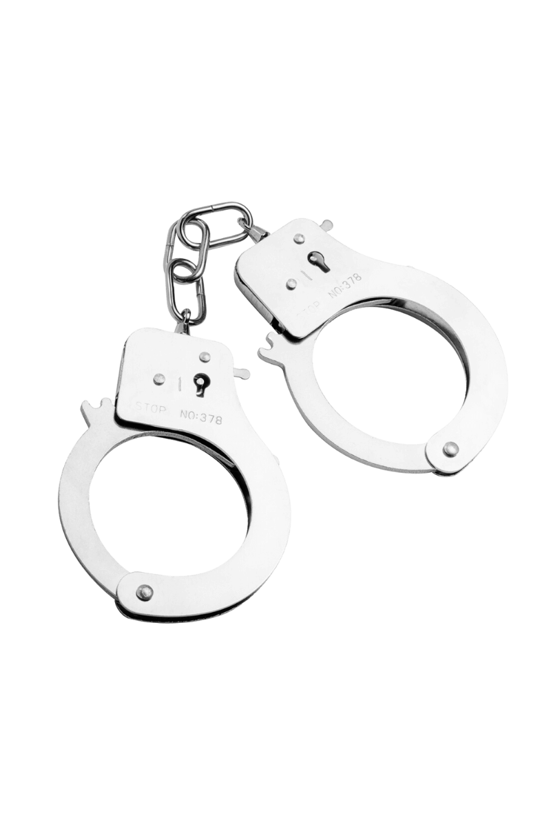 Handschellen - silberfarben