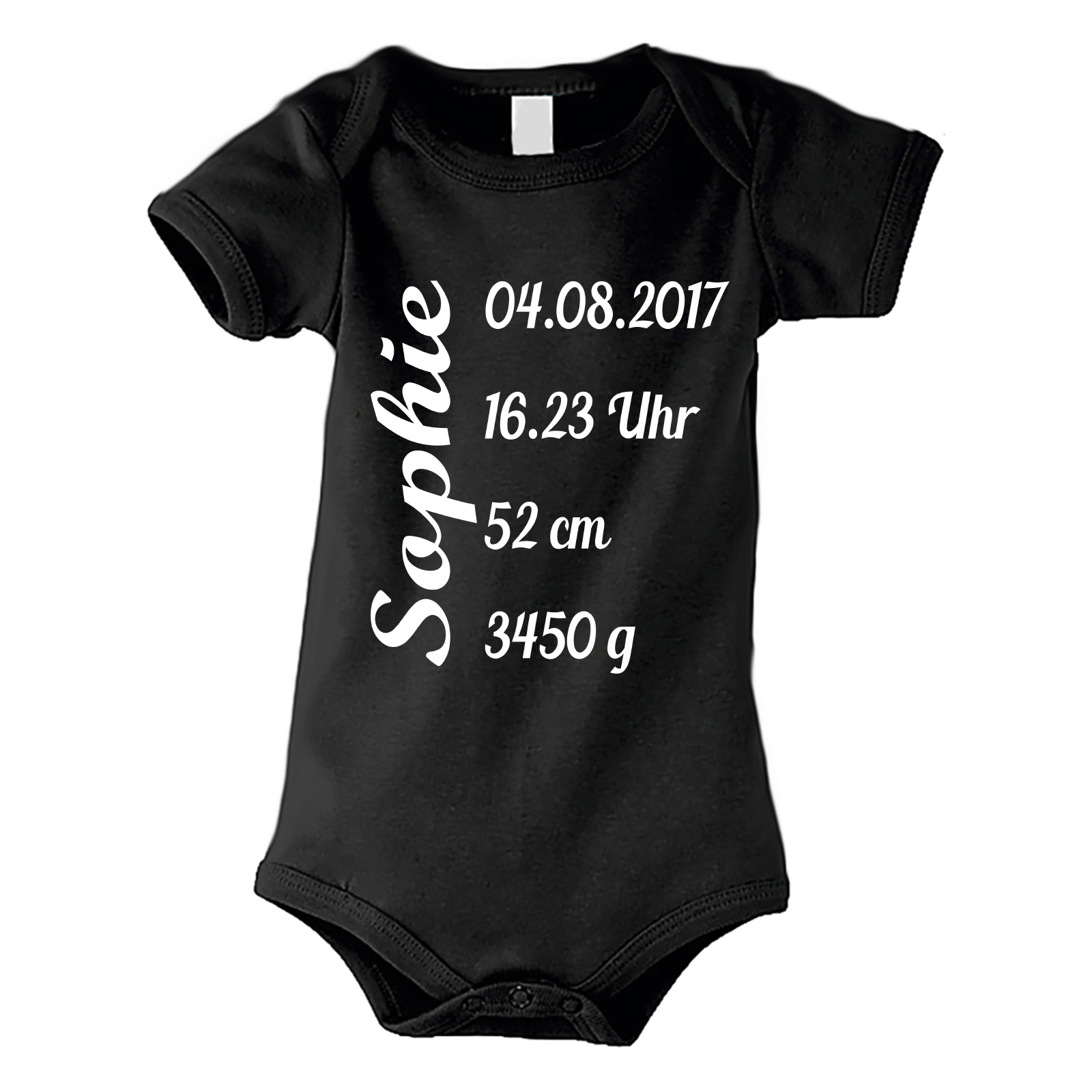 Kinder - Babybody Modell: Personalisiert