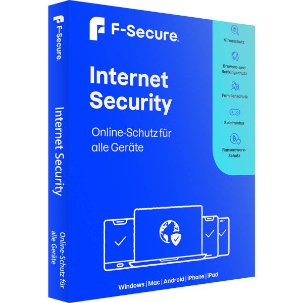 F-Secure Internet Security 2026 (Device(s): 1 Device / Year(s): 1 Year)