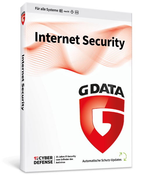 G DATA Internet Security 2024 - 1 PC / 1 Jahr (Gerät(e): 1 Gerät / Jahr(e): 1 Jahr)