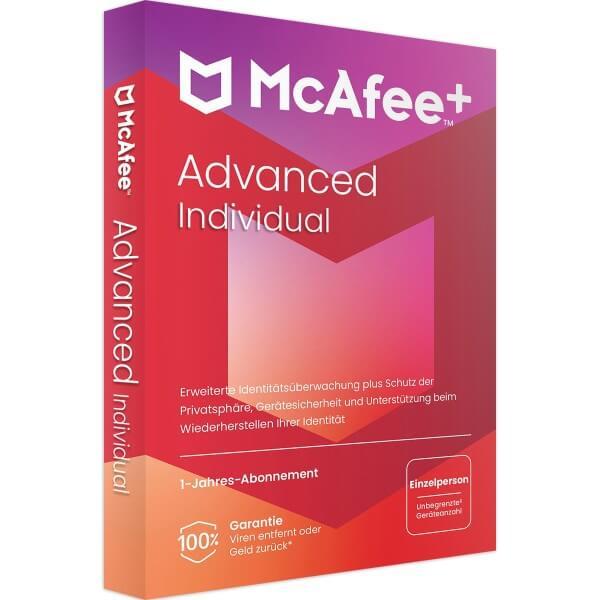 McAfee+ Advanced Individual Security 2026 - Unlimited Devices