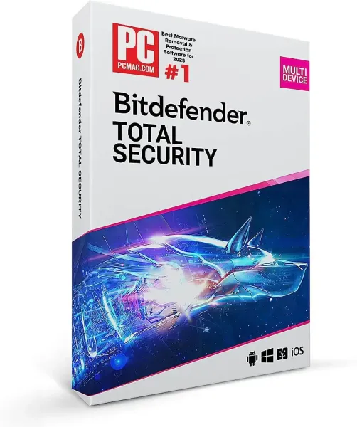 Bitdefender Total Security 2026 (Year(s): 1 Year / Device(s): 10 Devices)