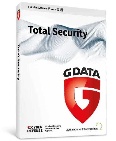 G DATA Total Security 2026 (Year(s): 1 Year / Device(s): 3 Devices)