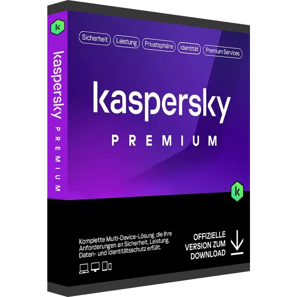Kaspersky Premium 2026 (Jahr(e): 1 Jahr / Gerät(e): 10 Geräte)