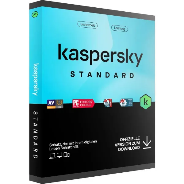 Kaspersky Standard 2026 (Year(s): 2 Years / Device(s): 3 Devices)