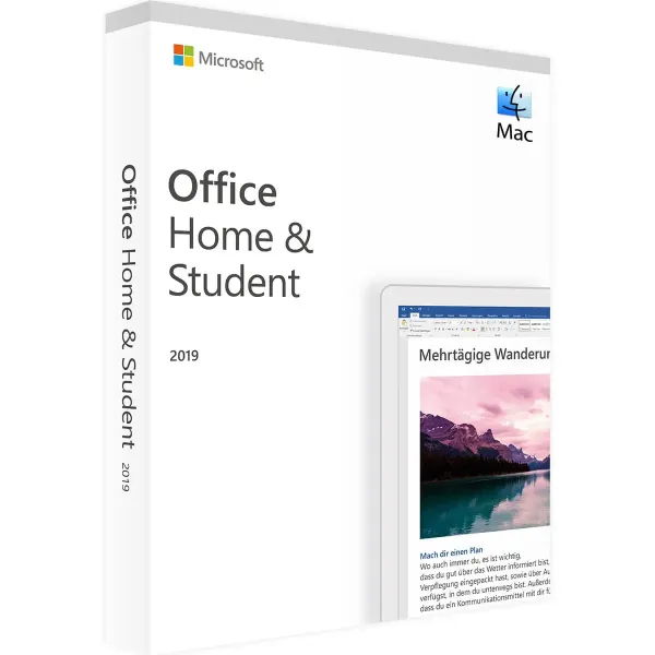 Microsoft Office 2019 Home and Student I MAC