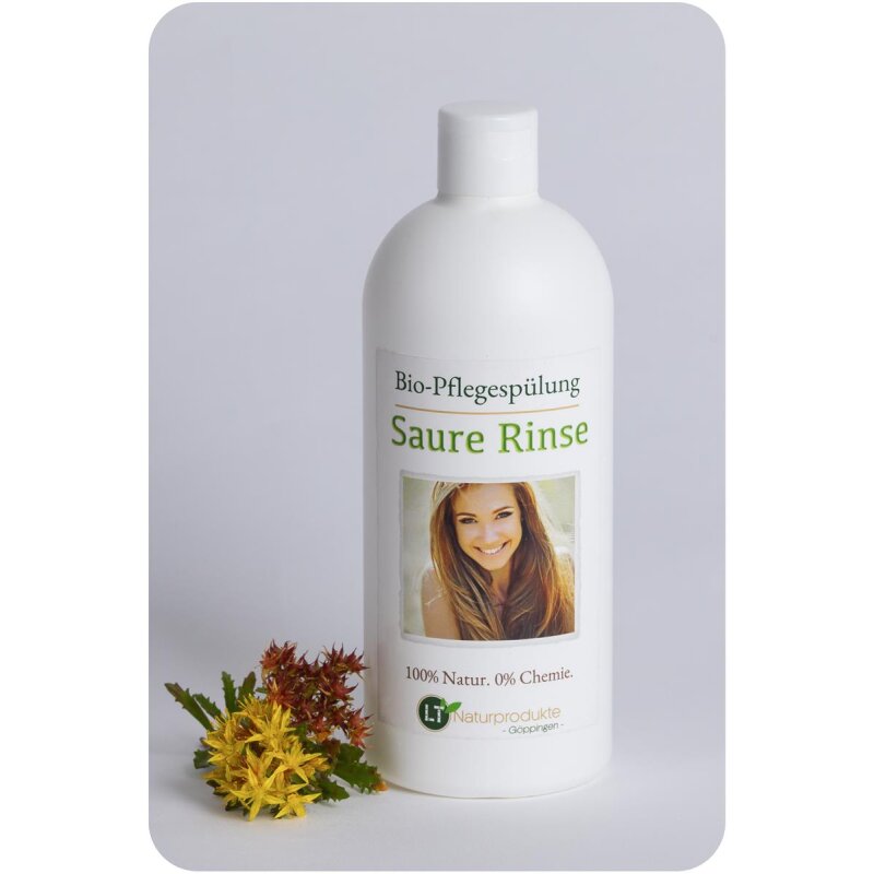 Conditioner Bio | Saure Rinse | chemiefreie Pflegespülung mit Zitrusduft | tensidfrei | silikonfrei | vegan | 500 ml | Sauerrinse | Sauerspülung | Naturspülung | Essigrinse