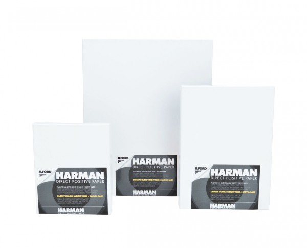 Harman Direct Positive FB glänzend 10,2x12,7cm (4x5) 25 Blatt'