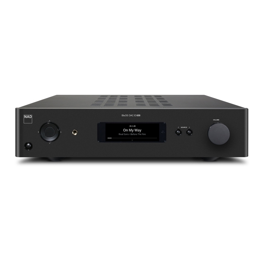 NAD C 658 Graphite - Musikstreamer, Vorverstärker | Neu