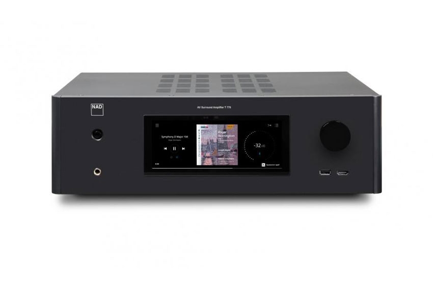 NAD T778 HD AV-Receiver 7.2.4 mit BlueOS Graphit | Neu