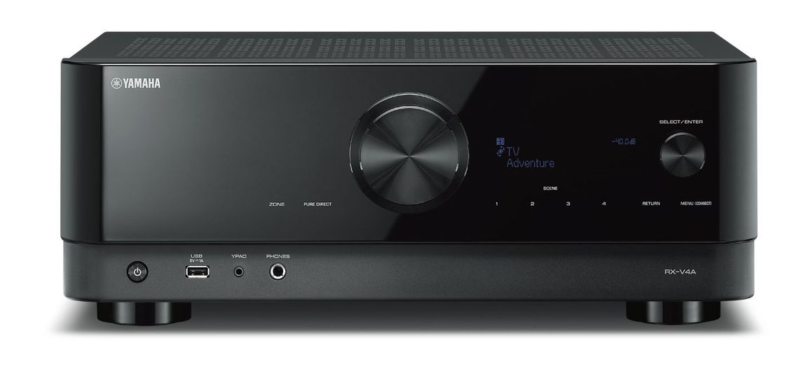 Yamaha RX-V4A ++ JETZT 50 € CASHBACK ++ 5.2-Kanal AV-Receiver | Neu
