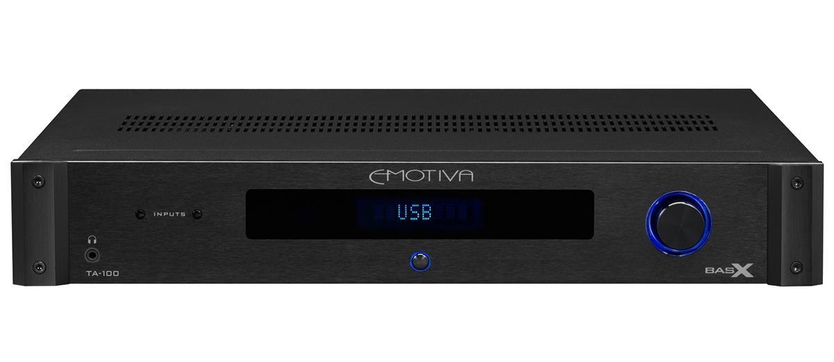 EMOTIVA BasX TA-100 Vollverstärker mit DAC Tuner | Auspackware, sehr gut