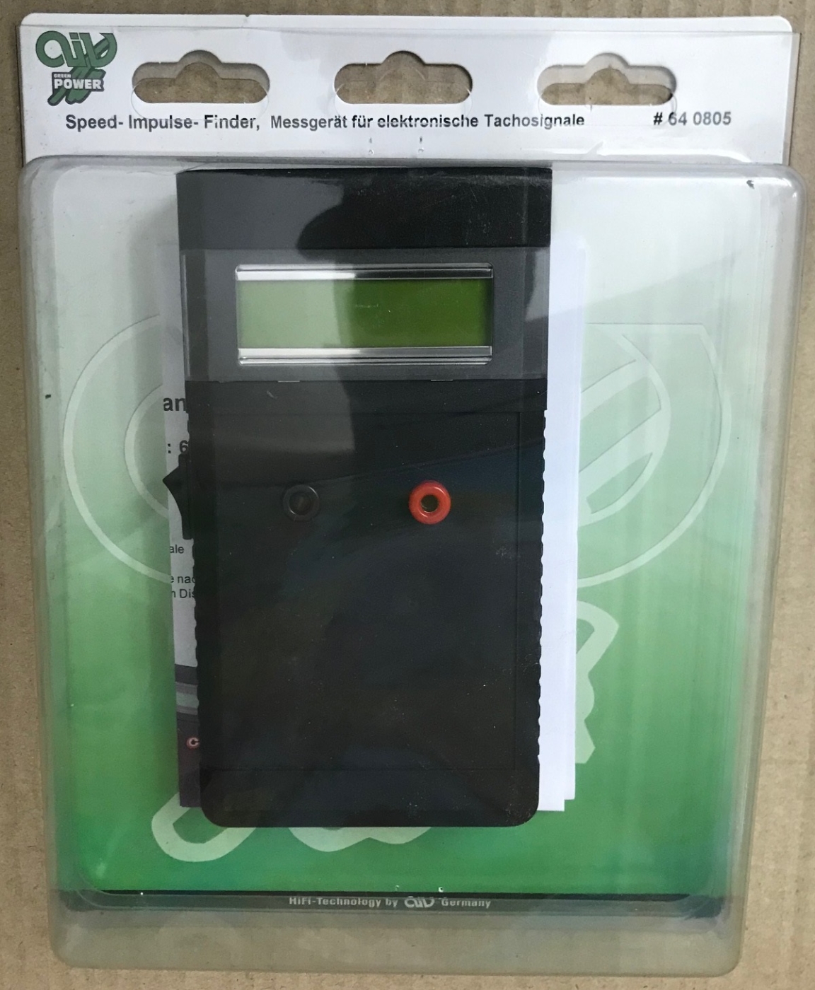 AIV 640805 Speed-Impulse-Finder, Messgerät für elektronische Tachosignale UVP war 119.-€