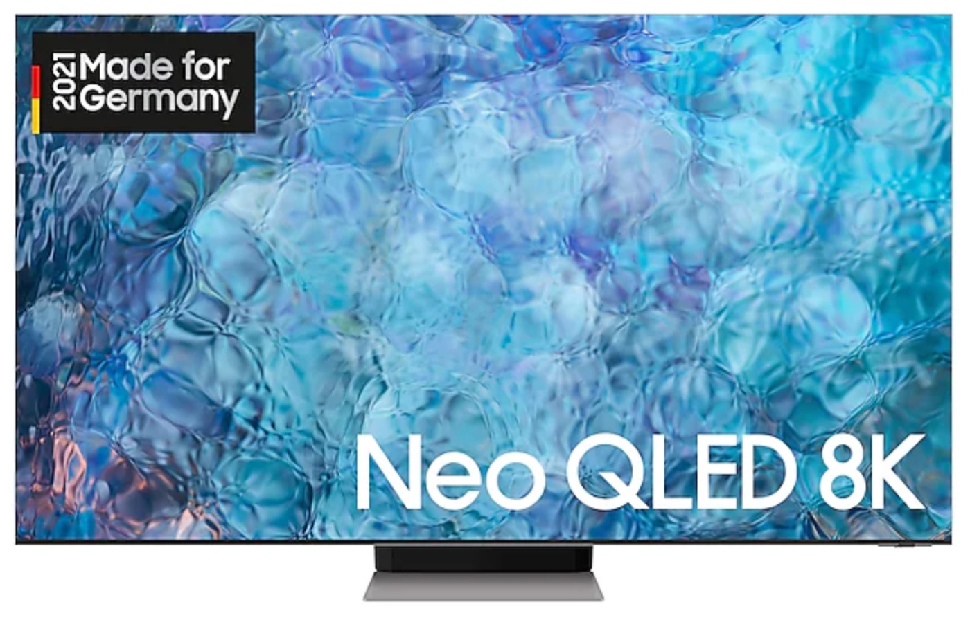 SAMSUNG GQ65QN900ATXZG ++ GRATIS WANDHALTER ++ 163 cm 65 Zoll 8K Ultra HD Neo QLED TV | Auspackware, wie neu