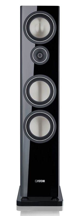 CANTON Townus 90 - Standlautsprecher, Stück Schwarz HG | Neu