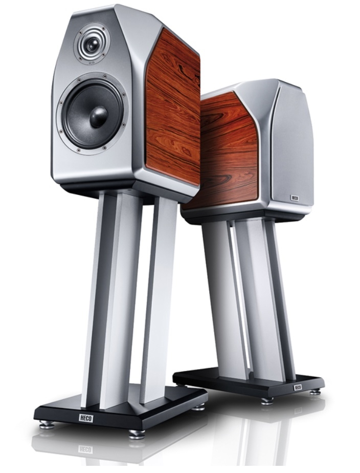 HECO Belladonna Silber-Cherry ++ BLACK-DEAL-DAYS ++ Audiophiler Highend Lautsprecher Paar | Neu