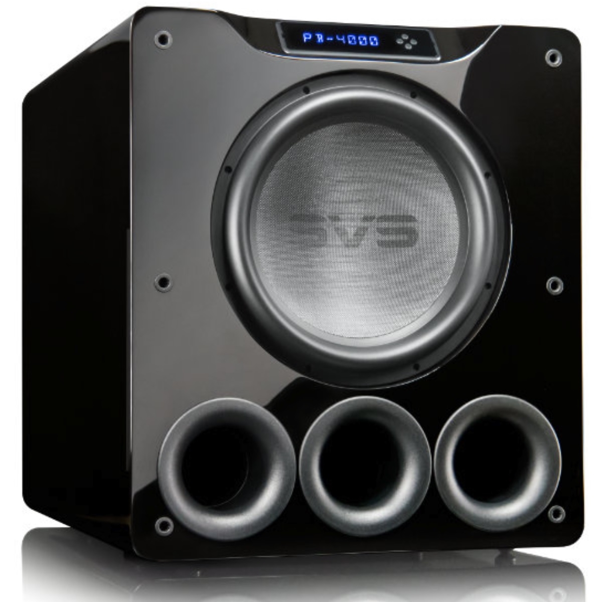SVS PB-4000 - Schwarz HG Bassreflex Aktiv-Subwoofer 4000 W Peak | Neu