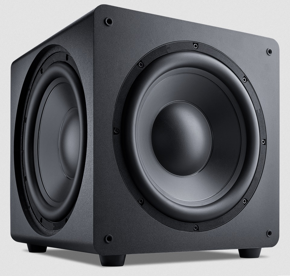 Proficient FDS-8 8 Zoll Aktiv-Subwoofer mit Dual Passiv-Membran 400W