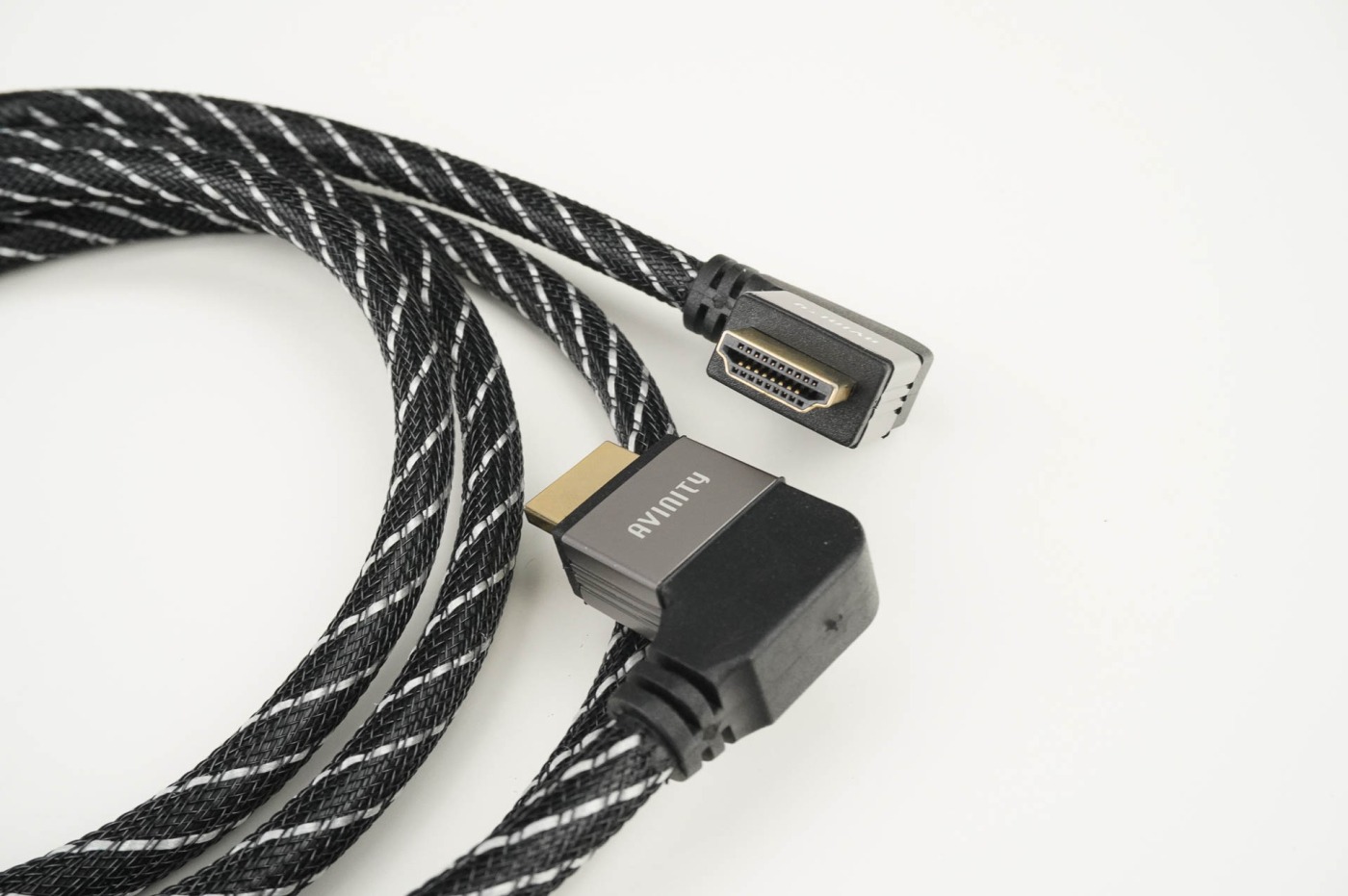 Avinity High-Speed HDMI-Kabel 4K vergoldet mit 90° Winkel | 3,0 m