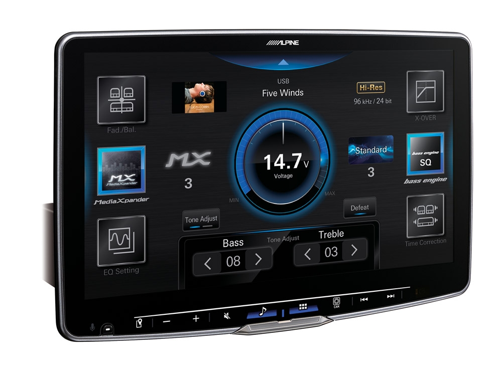 Alpine iLX-F115D +++ AKTION +++ Autoradio mit 11-Zoll Touchscreen, DAB+, 1-DIN