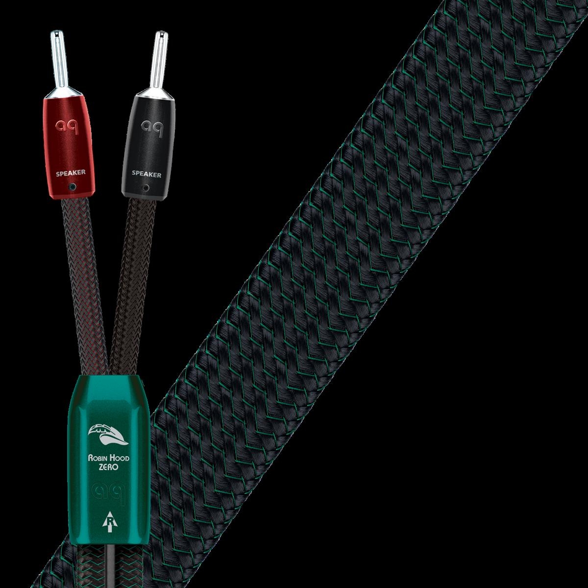 AudioQuest Robin Hood ZERO Lautsprecherkabel Paar 2x 2,5