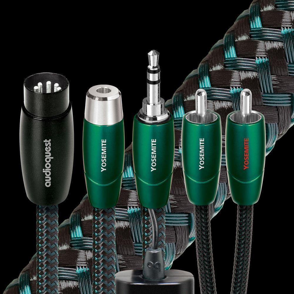 Audioquest Yosemite Analoges Audio-Verbindungskabel RCA-RCA 0,6 m