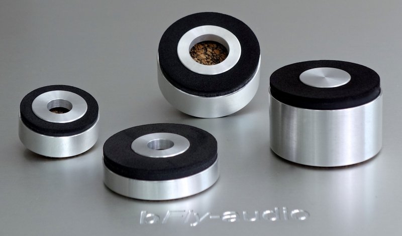 Bfly-Audio MASTER Absorber 4er Set MASTER-3 bis 75 kg/Set, Höhe 30 mm