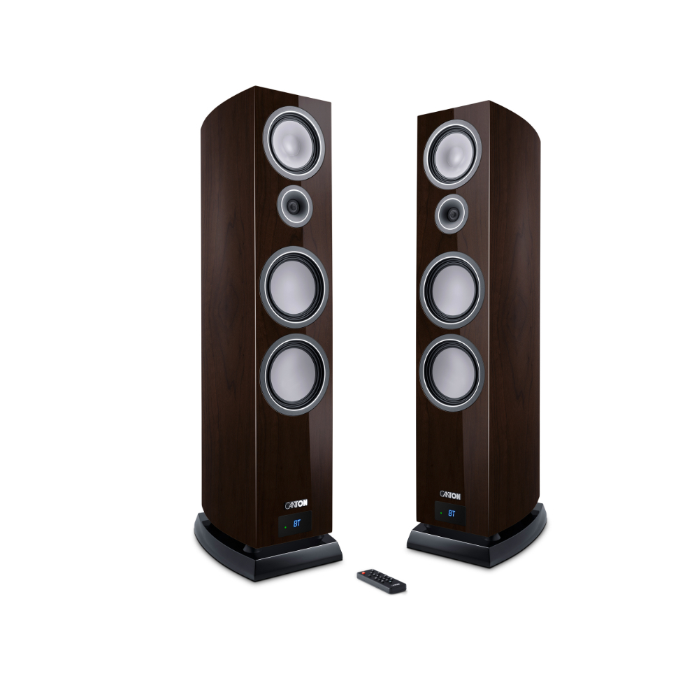 Canton Smart Vento 9 S2 - Wireless Aktiv-Lautsprecher, Paar Nussbaum Dunkel HG | Neu