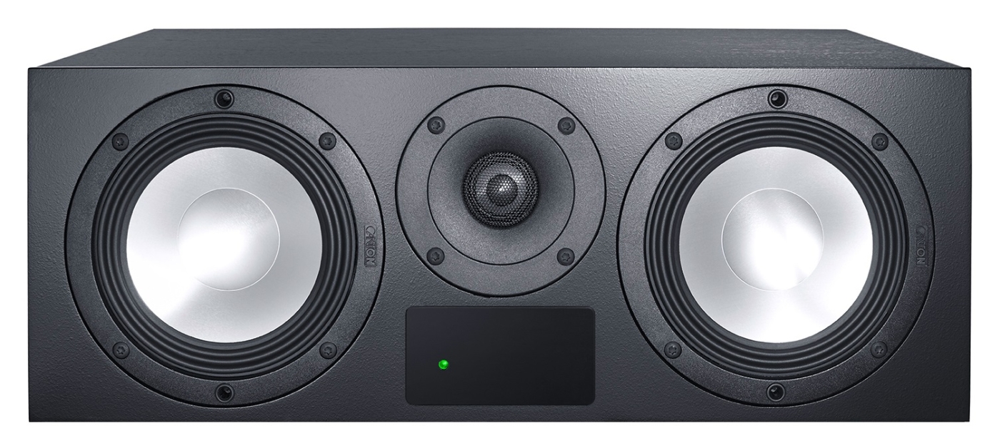 CANTON Smart GLE 5 - 350 Watt Wireless Aktiv Centerlautsprecher Schwarz | Neu
