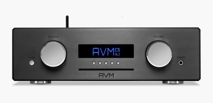AVM Ovation CS 8.3 - Alll-In-One CD-Receiver, 2x500W, Kopfhörerverstärker Schwarz