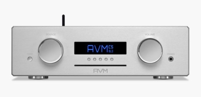 AVM Ovation CS 8.3 - Alll-In-One CD-Receiver, 2x500W, Kopfhörerverstärker Silber
