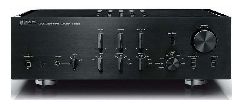 Yamaha C-5000 - Vorverstärker Schwarz/Schwarz | Neu